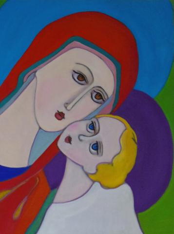 Mother Mary and Child